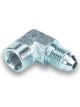 Earls Fitting Adapter 90 Degree 3 AN Male to 1/8 in NPT Female Stee