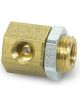 Earls Fitting Adapter Tee 3/8-24 in Female x 3/8-24 in Female x 3/8