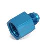 Earls Fitting Adapter Straight 6 AN Female O-Ring to 4 AN Male Alum