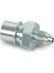 Earls Fitting Adapter Straight 3 AN Male to 3/8-24 in Inverted Flar
