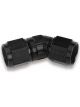 Earls Fitting Adapter 45 Degree 6 AN Female Swivel to 6 AN Female