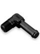 Earls Fitting Adapter 90 Degree 1/2 in Hose Barb to 3/8 in NPT Ma