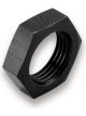 Earls Bulkhead Fitting Nut 8 AN Aluminum Black Anodize