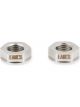 Earls Bulkhead Fitting Nut - 4 AN - Stainless - Natural - Set of 2