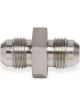 Earls Fitting Adapter Straight 3 AN Male to 3 AN Male Stainless N