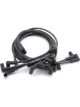 Edelbrock Spark Plug Wire Set Max-Fire Spiral Core 8.5 mm Black 90 Degr…