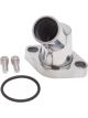 Edelbrock Water Neck 45 Degree 1-1/2 in ID Hose O-Ring Stainless Hardwar…