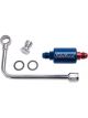 Edelbrock Carburetor Fuel Line 6 AN Male Inlet 5/8-20 in Outlet Blue Ano…