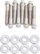 Edelbrock Intake Manifold Bolt Kit 12 Point Head Steel Cadmium Small Blo…