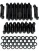 Edelbrock Cylinder Head Bolt Kit Hex Head Chromoly Black Oxide Small Blo…