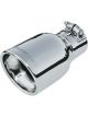 Flowmaster Exhaust Tip Clamp-On 2-1/2 in Inlet Pipe Diameter 4 in Round