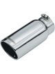 Flowmaster Exhaust Tip Clamp-On 4 in Inlet Pipe Diameter 5 in Round Out