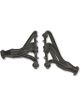 Flowtech Headers Shorty 1-1/2 in Primary 2-1/2 in Collector Steel Bl