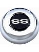 Grant Horn Button Chevrolet SS Super Sport Logo Plastic Chrome Grant Cla