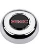 Grant Horn Button GMC Logo Plastic Black / Chrome Grant Classic / Challe