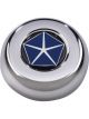Grant Horn Button For Chrysler Pentastar Logo Steel Chrome Grant Classic