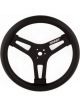 Grant Steering Wheel Performance 15 in Diameter 3-Spoke Black Vinyl Grip
