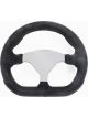 Grant Steering Wheel Suede Series 10 x 9 in Diameter Oval 3-Spoke Black