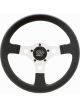 Grant Steering Wheel Formula GT 13 in Diameter 3-Spoke Black Vinyl Grip A