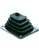 Hurst Shifter Boot 5-1/4 in x 6-1/2 in Base Square Boot Rubber / Stee…