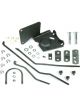 Hurst Shifter Installation Kit Arms / Brackets / Hardware Steel Munci