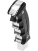 Hurst Shifter Knob Pistol Grip Hurst Logo Aluminum Black Anodize Dodg