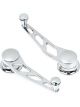 Lokar Window Crank 3/8 in Square Spline Aluminum Polished Pair