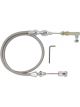 Lokar Throttle Cable Hi-Tech 2 ft Long Hardware Included Braided S