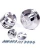 March Performance Pulley Kit Performance Ratio 2 Groove V-Belt Aluminum