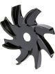 March Performance Alternator Fan - Aluminum - Black Anodize - Each