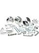 March Performance Pulley Kit Ultra Performance 6 Rib Serpentine Aluminu