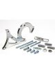 March Performance Power Steering Pump Bracket Driver Side Mount Aluminu