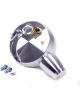 March Performance Power Steering Pump Case / Reservoir Aluminum Clear Pow