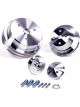 March Performance Pulley Kit High Water Flow Ratio 2 Groove V-Belt Alumi