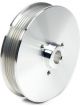 March Performance Power Steering Pulley Serpentine 6-Rib 11/16 in Press-O