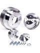 March Performance Pulley Kit High Water Flow Ratio 6 Rib Serpentine Alum