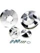March Performance Pulley Kit Performance Ratio 6 Rib Serpentine Aluminum