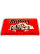 Melling Metal Sign - Melling Speed - 18.0 x 10.0 in - Steel - Red - Each