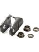Meziere Chassis Tab Clevis Contoured In-Line Weld-On 3/8 in Bore 3/