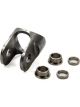 Meziere Chassis Tab Clevis Contoured In-Line Weld-On 3/8 in Bore 3/