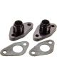 Meziere Water Pump Adapter Standard to Remote 12 AN Male Ports O-Ri