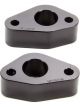 Meziere Water Pump Spacer 0.900 in Thick O-Ring Seals Aluminum Black