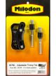 Milodon Timing Pointer Adjustable Stainless Hardware Billet Aluminum Bl