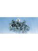 Milodon Oil Pan Bolt Kit Hex Head Steel Cadmium Small Block Chevy / Old