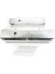 Milodon Valve Cover Tall Breather Hole Fabricated Aluminum Natural Smal