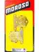 Moroso Motor Mount Bolt-On 3/16 Thick Steel Zinc Plated Chevy V8 Pair