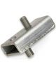 Moroso Motor Mount Bolt-On 3/16 Thick Steel Zinc Plated Mopar V8 Pair