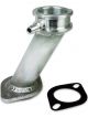 Moroso Water Neck 45 Degree 5-3/4 in Tall Cap Style Aluminum Natural Ch…