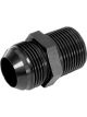 Moroso Fitting Adapter Straight 1 in NPT Male to 16 AN Male Aluminum Na…