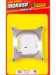 Moroso Carburetor Spacer 1 in Thick Open Square Bore Cast Aluminum